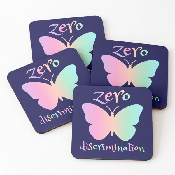 Item preview, Zero Discrimination. Colorful Butterfly designed and sold by Rebel-Design.