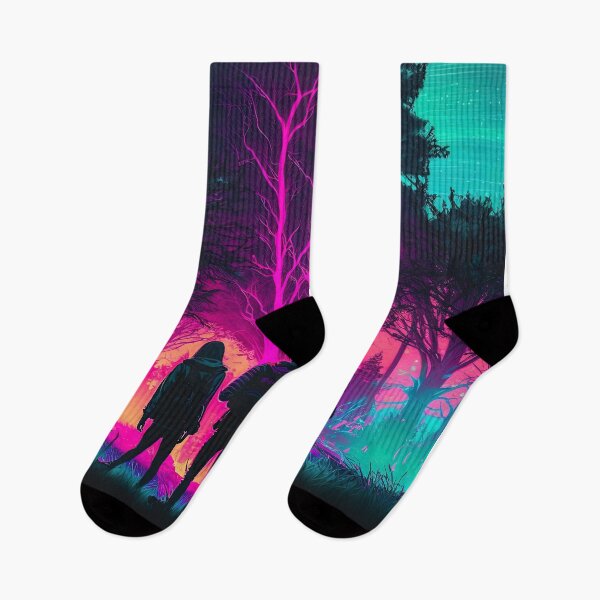 Item preview, Group of Friends at Night Synthwave designed and sold by artyficial-.
