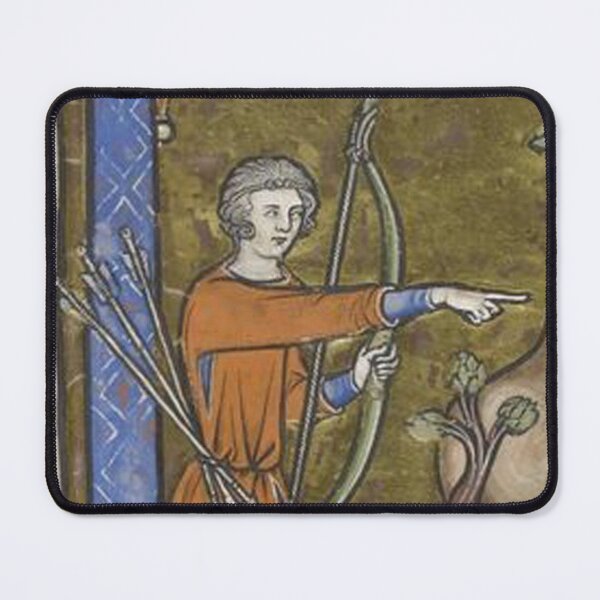 Item preview, Medieval Soldier with Bow Meme designed and sold by VintageManiac.