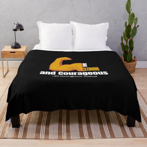 Item preview, Be Strong and Courageous designed and sold by LifeLongTees ..