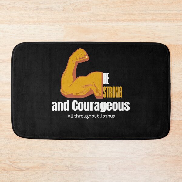Item preview, Be Strong and Courageous designed and sold by LifeLongTees ..