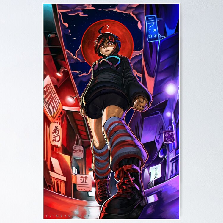 Chie Art 版画　Aura Aura Opera GX (Aura Fan Art)