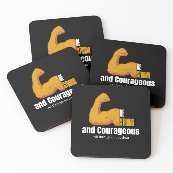 Item preview, Be Strong and Courageous designed and sold by LifeLongTees ..