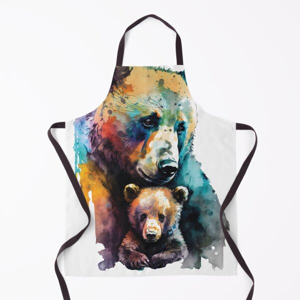 Item preview, Mother bear and cub designed and sold by sketchzen.