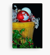 Holly Holiday Canvas Print