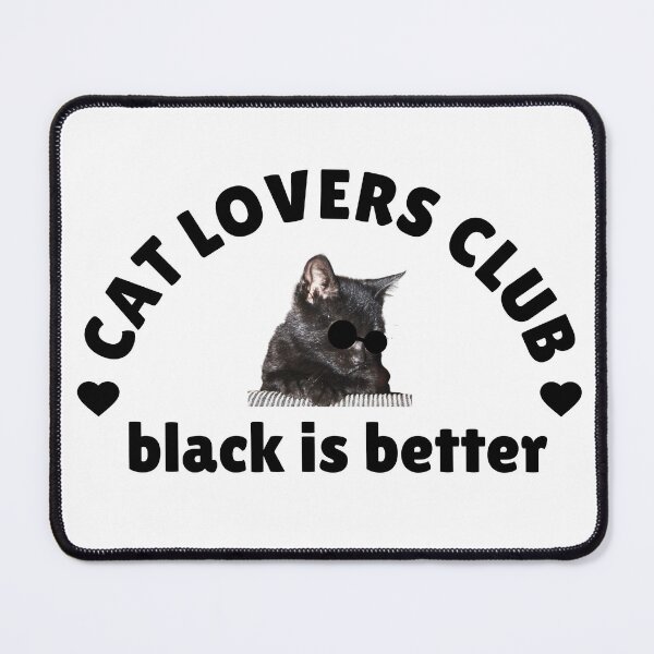 Item preview, Black cat lovers club designed and sold by tali-kt.