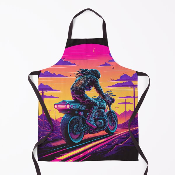 Item preview, riding in the sunset synthwave designed and sold by artyficial-.