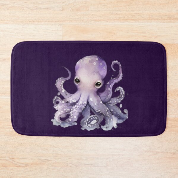 Item preview, Cute Purple Octopus designed and sold by beluxe.