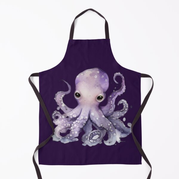Item preview, Cute Purple Octopus designed and sold by beluxe.