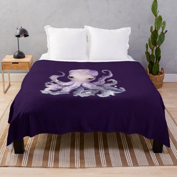 Item preview, Cute Purple Octopus designed and sold by beluxe.