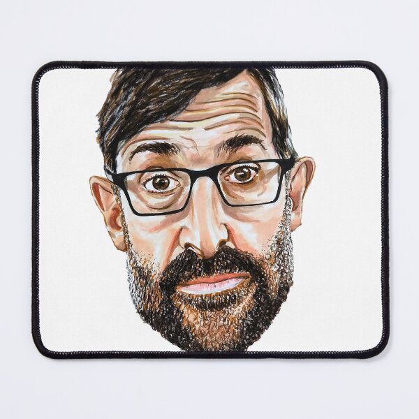 Item preview, Illustration of Louis Theroux designed and sold by smadge.