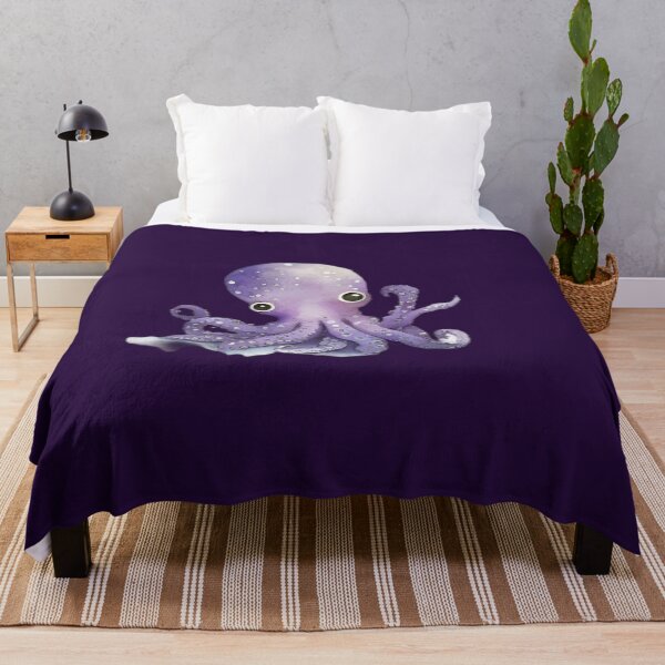 Item preview, Cute Purple Octopus designed and sold by beluxe.