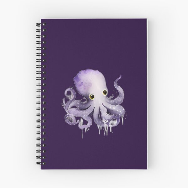 Item preview, Tiny Purple Octopus designed and sold by beluxe.