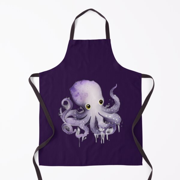Item preview, Tiny Purple Octopus designed and sold by beluxe.