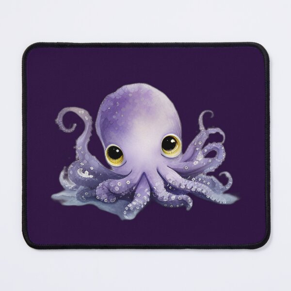 Item preview, Cute Purple Octopus designed and sold by beluxe.