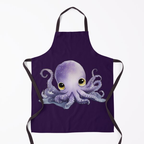 Item preview, Cute Purple Octopus designed and sold by beluxe.