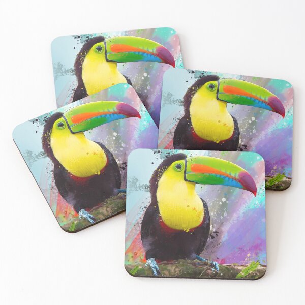Item preview, Timmy The Toucan Street Art Painting designed and sold by Exclusively Motorsport.