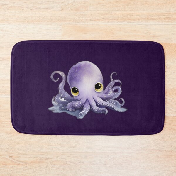 Item preview, Cute Purple Octopus designed and sold by beluxe.