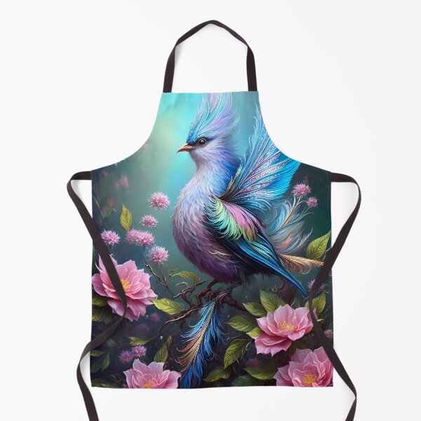 Item preview, Fantasy bird residing among roses designed and sold by magikman65.