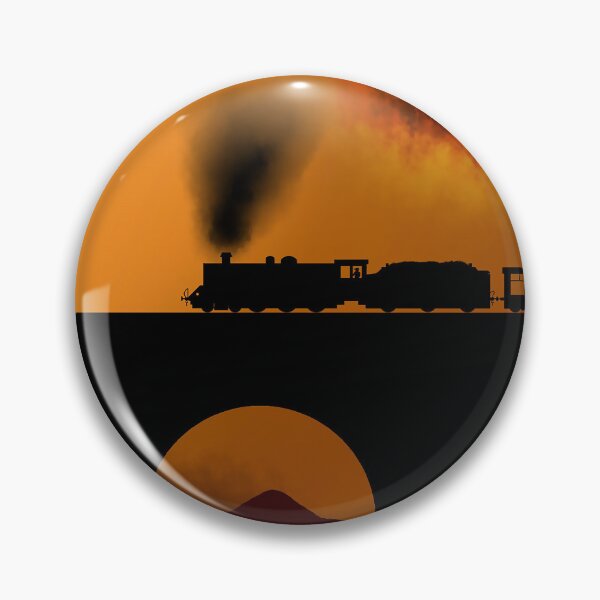Item preview, The Cumbrian Mountain Express designed and sold by LakelandDrawing.