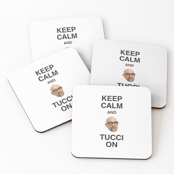 Item preview, Keep Calm and Tucci On designed and sold by clamentine.