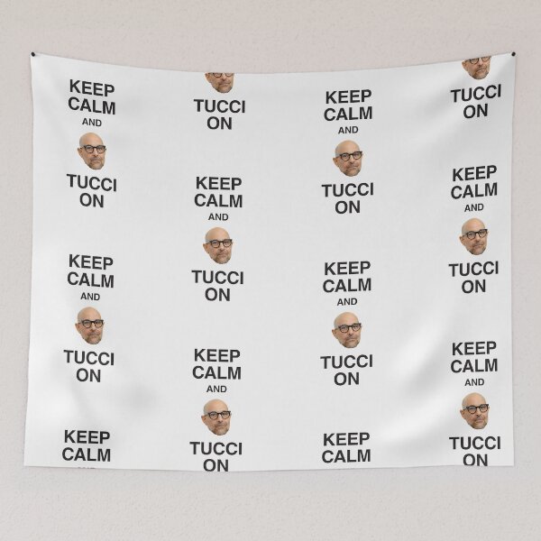 Item preview, Keep Calm and Tucci On designed and sold by clamentine.