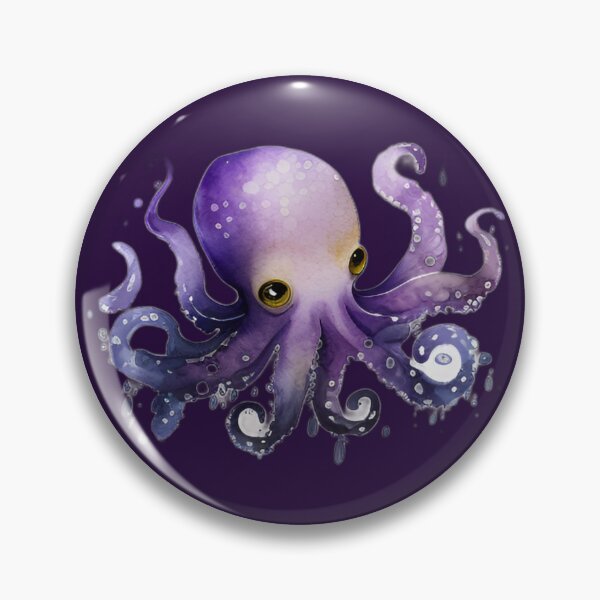 Item preview, Purple Octopus designed and sold by beluxe.