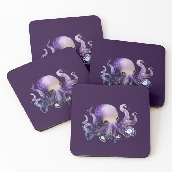 Item preview, Purple Octopus designed and sold by beluxe.