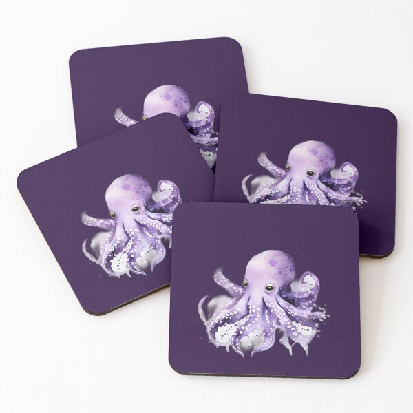 Item preview, Purple Octopus designed and sold by beluxe.