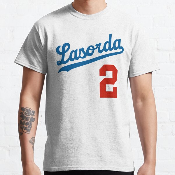 Tommy Lasorda Men's Baseball T-shirt Los Angeles 