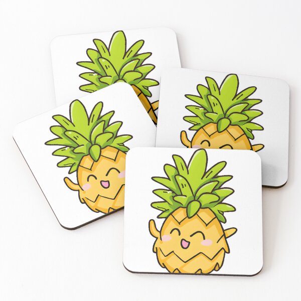 Item preview, Cute pineapple , smiling designed and sold by Blue  Dragon.