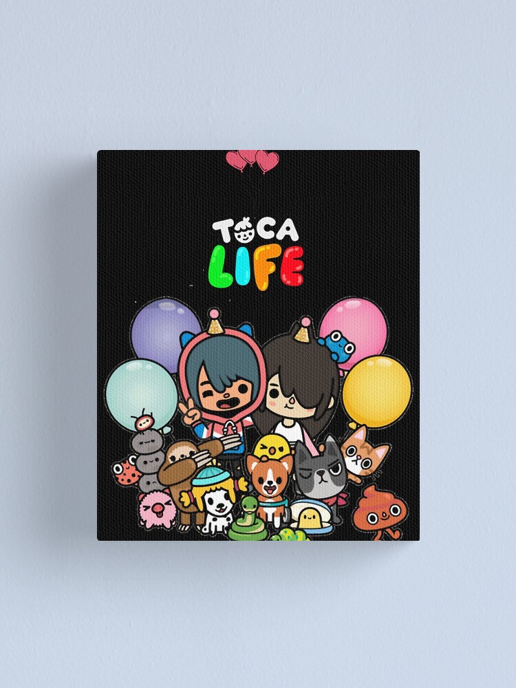 Toca Boca Toca Boca 2021 Toca Life World Canvas Print for Sale by