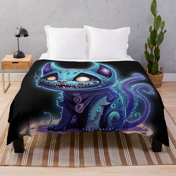 Item preview, Monster alien kitty! - horror and cat lovers! - Eldritch lovecraft inspired designed and sold by EldritchMagpie.