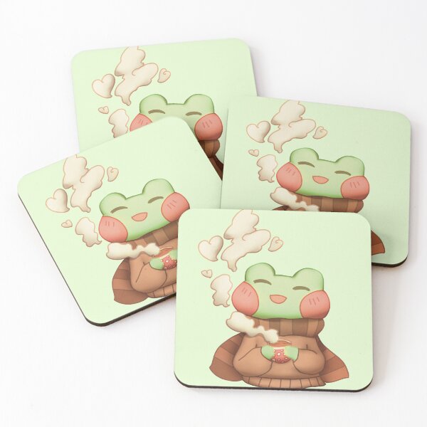Item preview, Happy Coffee Frog designed and sold by manins ⭐⭐⭐⭐⭐.