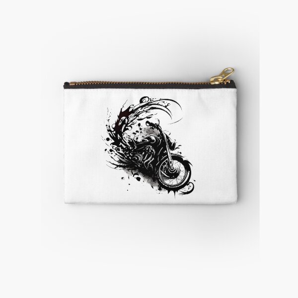 Item preview, Motorbike in Tribal Style designed and sold by ShadowAndSlate.