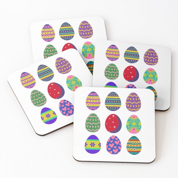 Item preview, Colorful Easter Eggs Easter Day designed and sold by StarStudio360.
