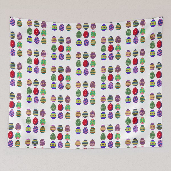 Item preview, Colorful Easter Eggs Easter Day designed and sold by StarStudio360.