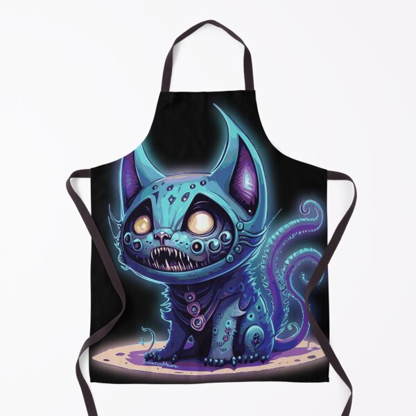 Item preview, Monster alien kitty! - horror and cat lovers! - Eldritch lovecraft inspired designed and sold by EldritchMagpie.