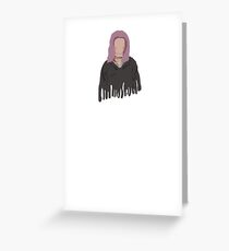 Tonks- A study in drippings Greeting Card