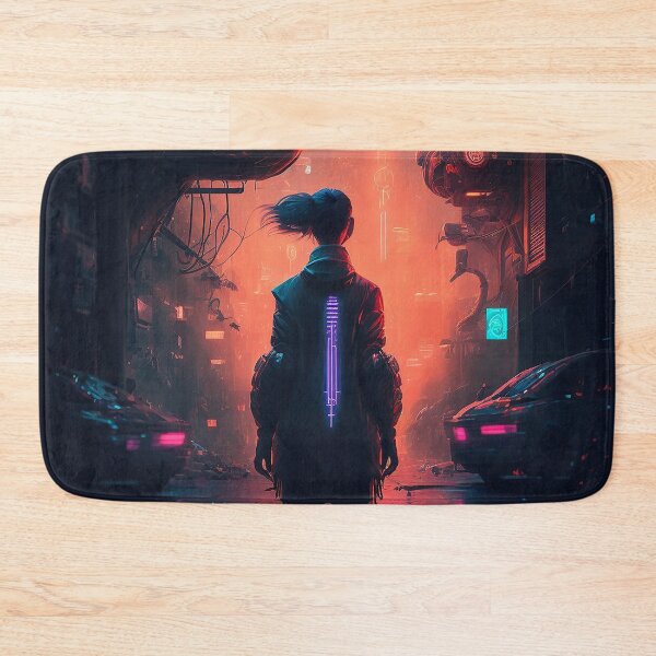 Item preview, CYBERPUNK FUTURE CITY LANDSCAPE designed and sold by elnixart.