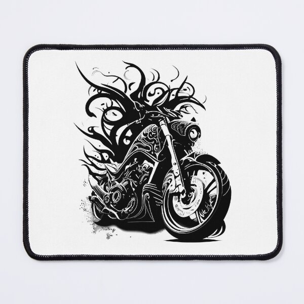 Artikelvorschau, Cruiser Motorbike in Tribal Style entworfen und verkauft von ShadowAndSlate.