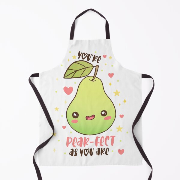 Item preview, You're pear-fect as you are cute pear pun designed and sold by Yarafantasyart.