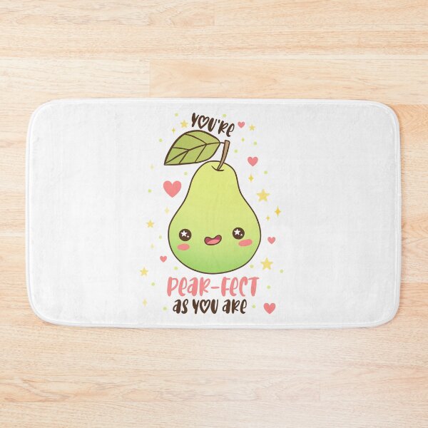 Item preview, You're pear-fect as you are cute pear pun  designed and sold by Yarafantasyart.