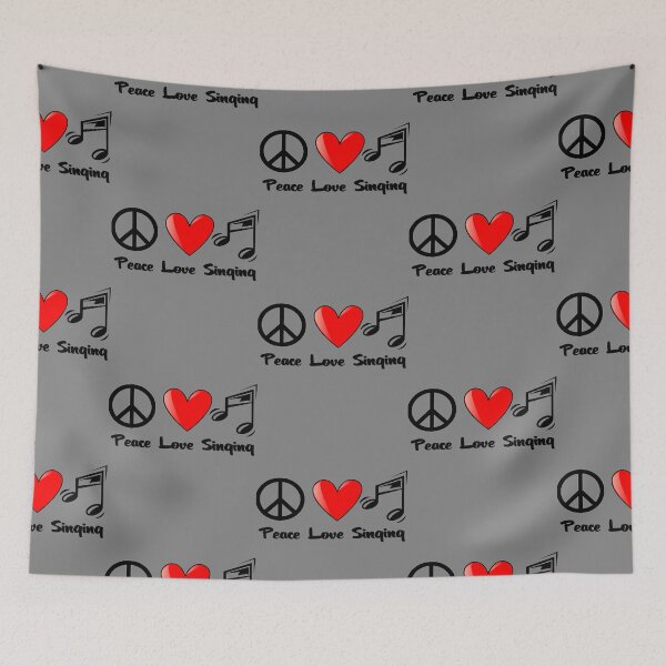 Item preview, pace love and siging designed and sold by PenielMorey.