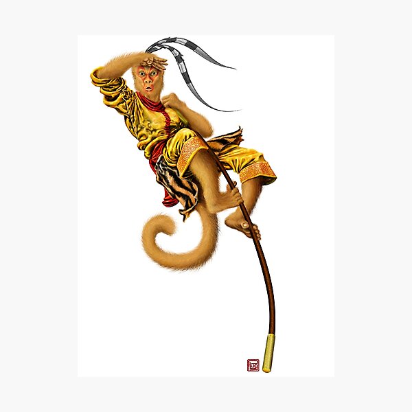 The Monkey King Photographic Print