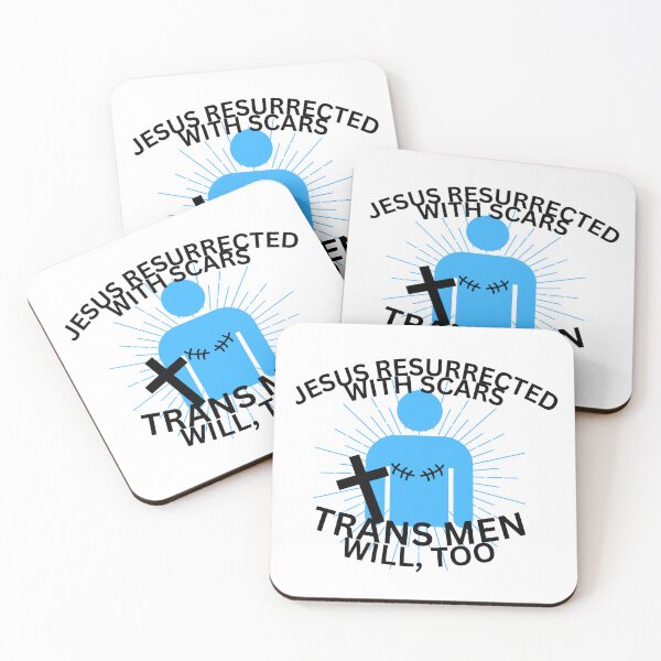 Item preview, Trans Men Will Resurrect Like Jesus designed and sold by holyqueerit.
