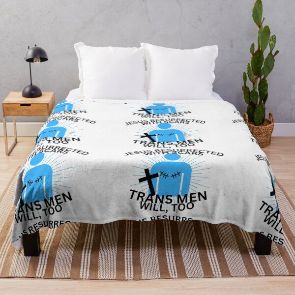Item preview, Trans Men Will Resurrect Like Jesus designed and sold by holyqueerit.