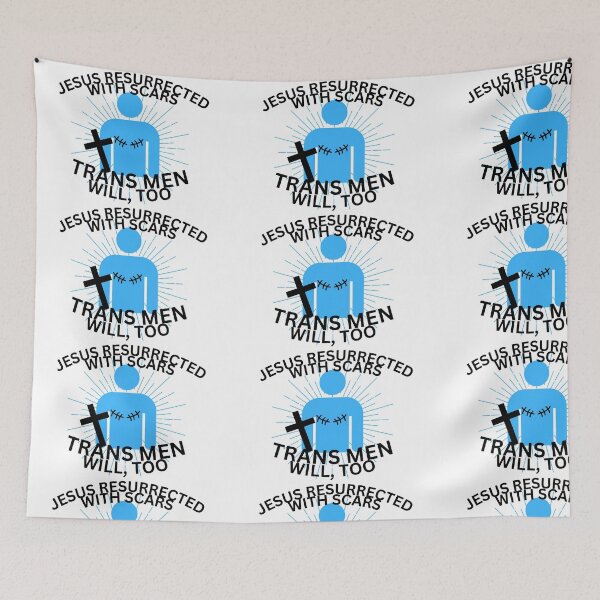 Item preview, Trans Men Will Resurrect Like Jesus designed and sold by holyqueerit.