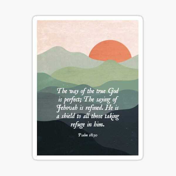 Item preview, Psalm 18:30 designed and sold by Paper Bee Gift Shop.