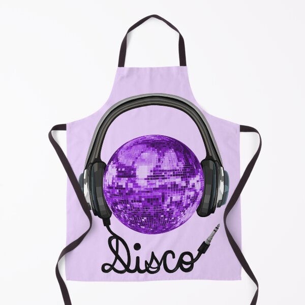 Item preview, 70s Music Purple Disco Ball Headphones designed and sold by Deborah Camp.